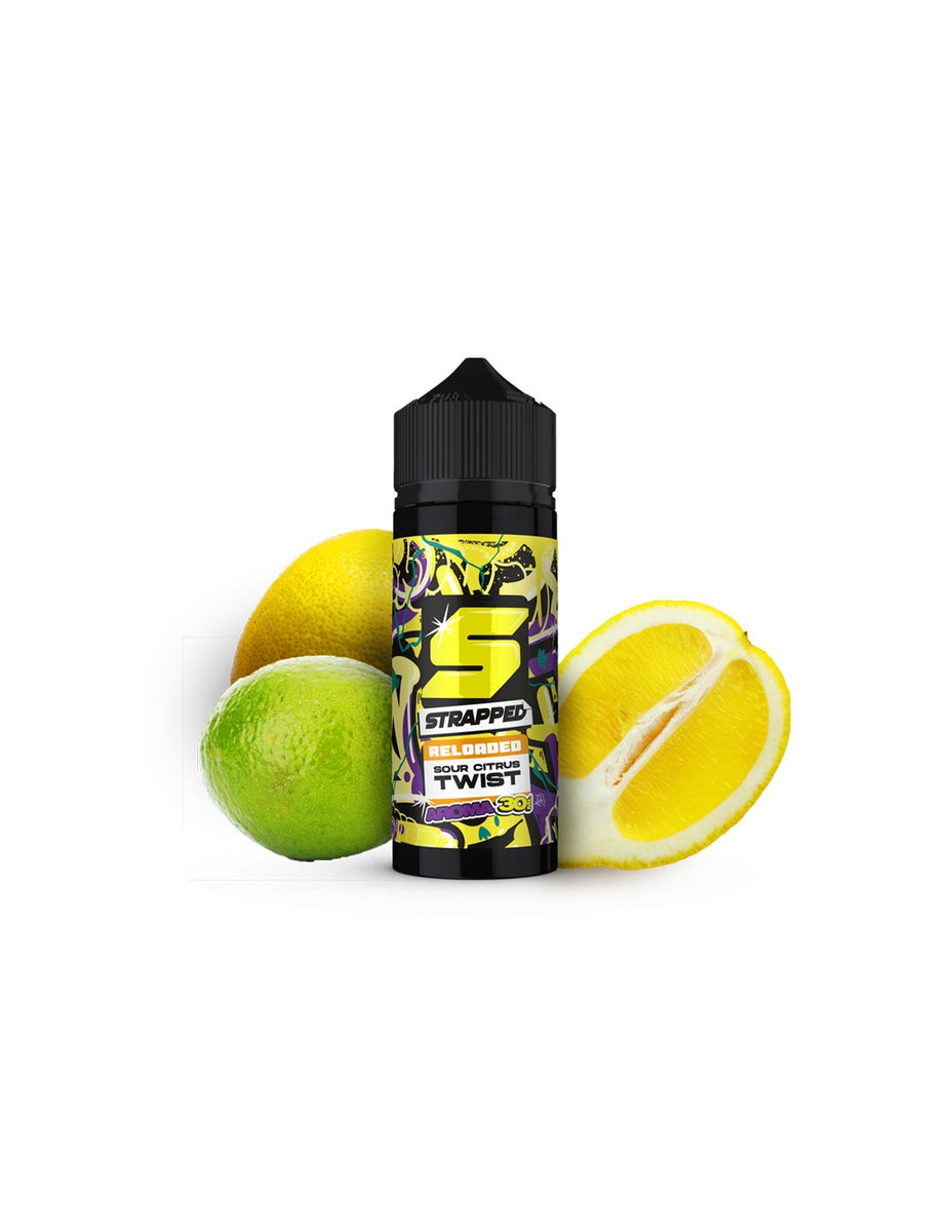 Strapped Reloaded Sour Citrus Twist 30 120ml Heavy Clouds