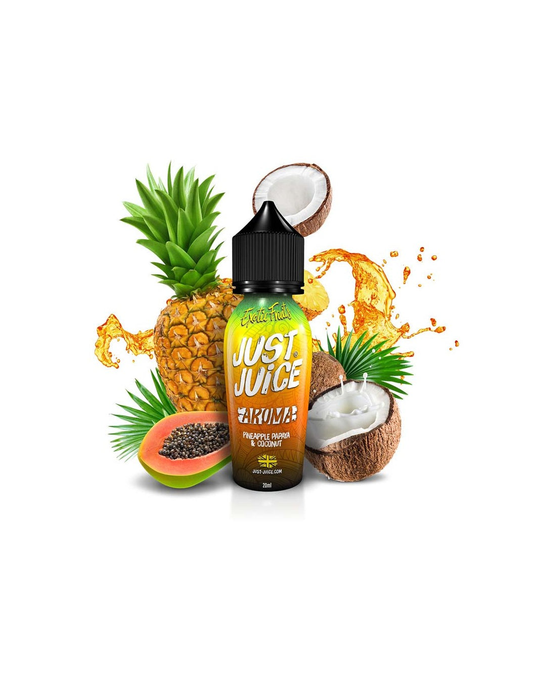 Just Juice Pineapple Papaya & Coconut 20/60ml